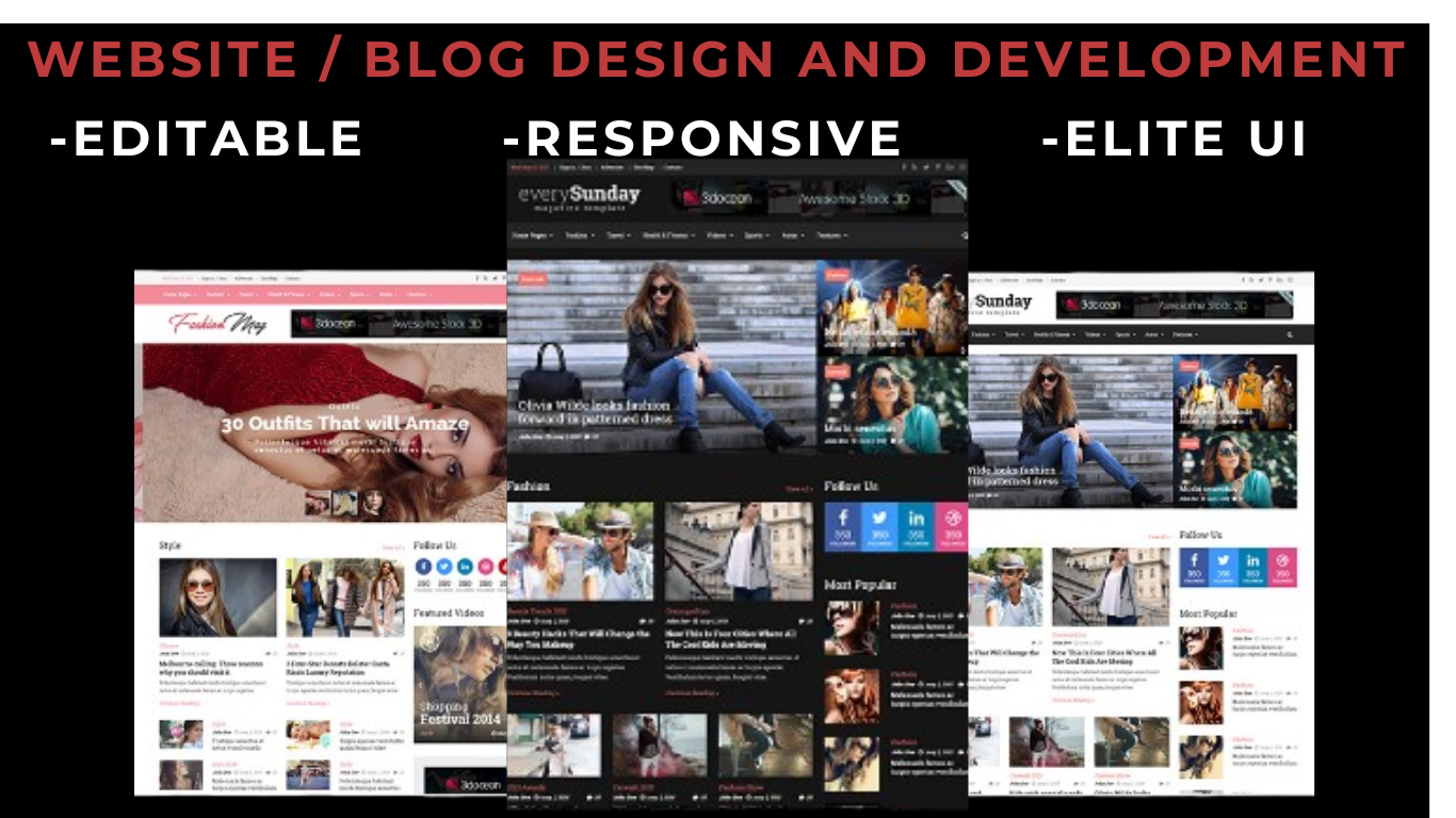 I  will Design and Develop Business Website/ Blog